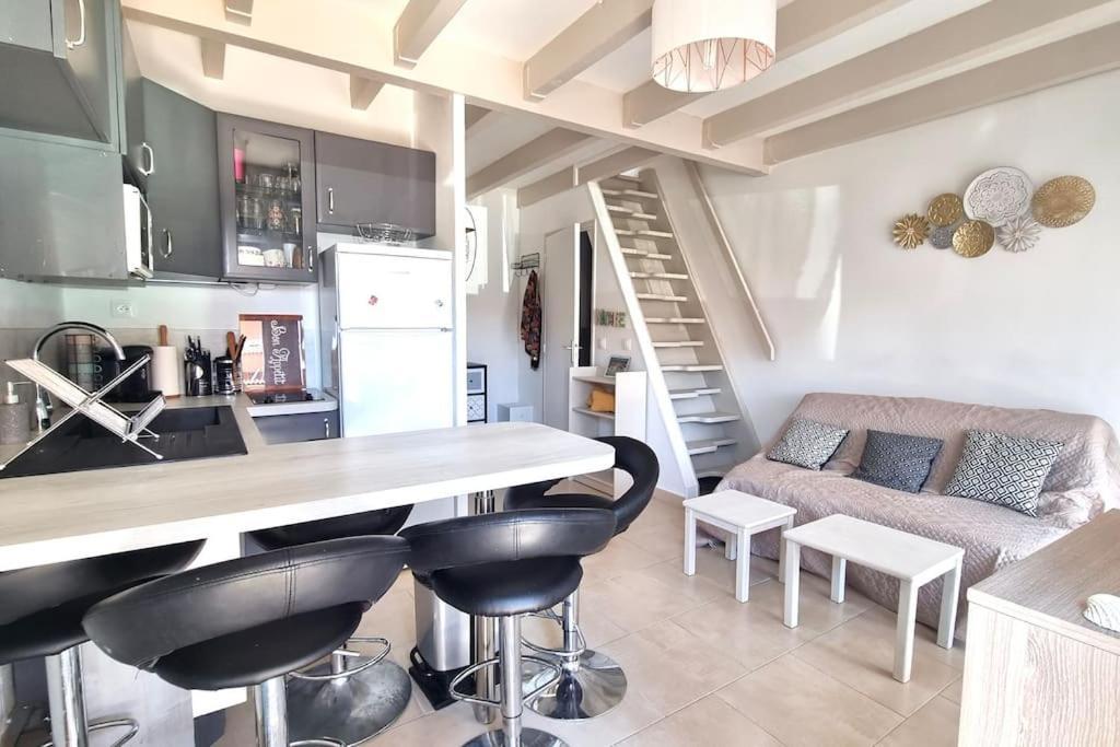Chez Laura Et Benjamin ! Maison A La Plage Climatisee Frontignan Kültér fotó